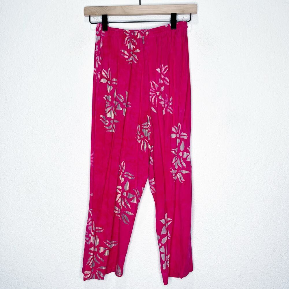 Vintage Beach Collection Hawaiian Matching Set Outfit Rayon Resort Artsy - Picture 8 of 13